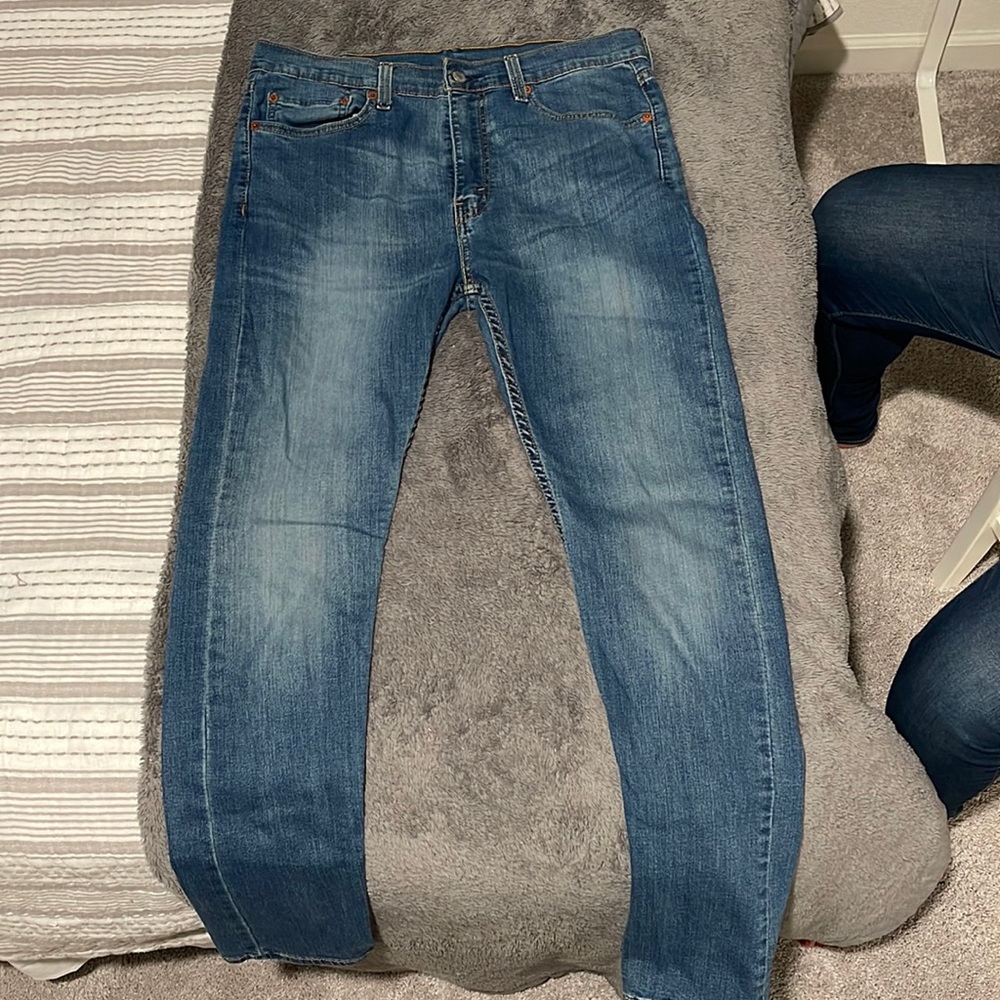 Blue denim, Levi jeans 510 w34 L32